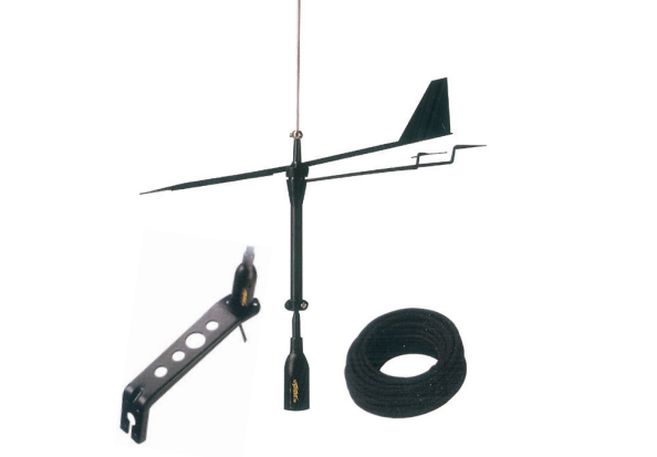 B.Swan VHF  Telsiz Anteni ve Rüzgar Gülü