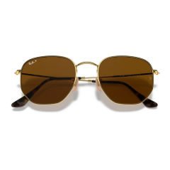 Ray-Ban 3548N 001/57 51-21 Unisex Güneş Gözlüğü Hexagonal Polarize