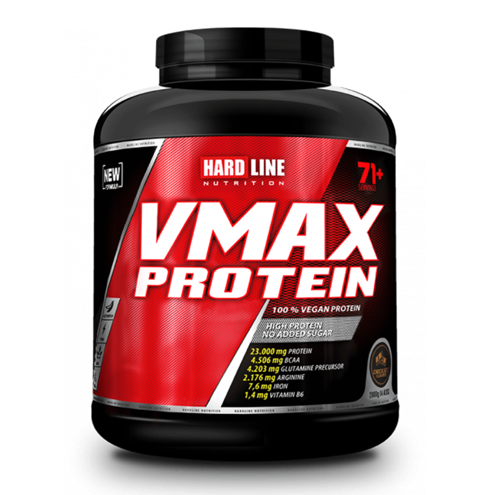 Hardline Vmax Bitkisel Protein Tozu 2000 Gr 71 Servis