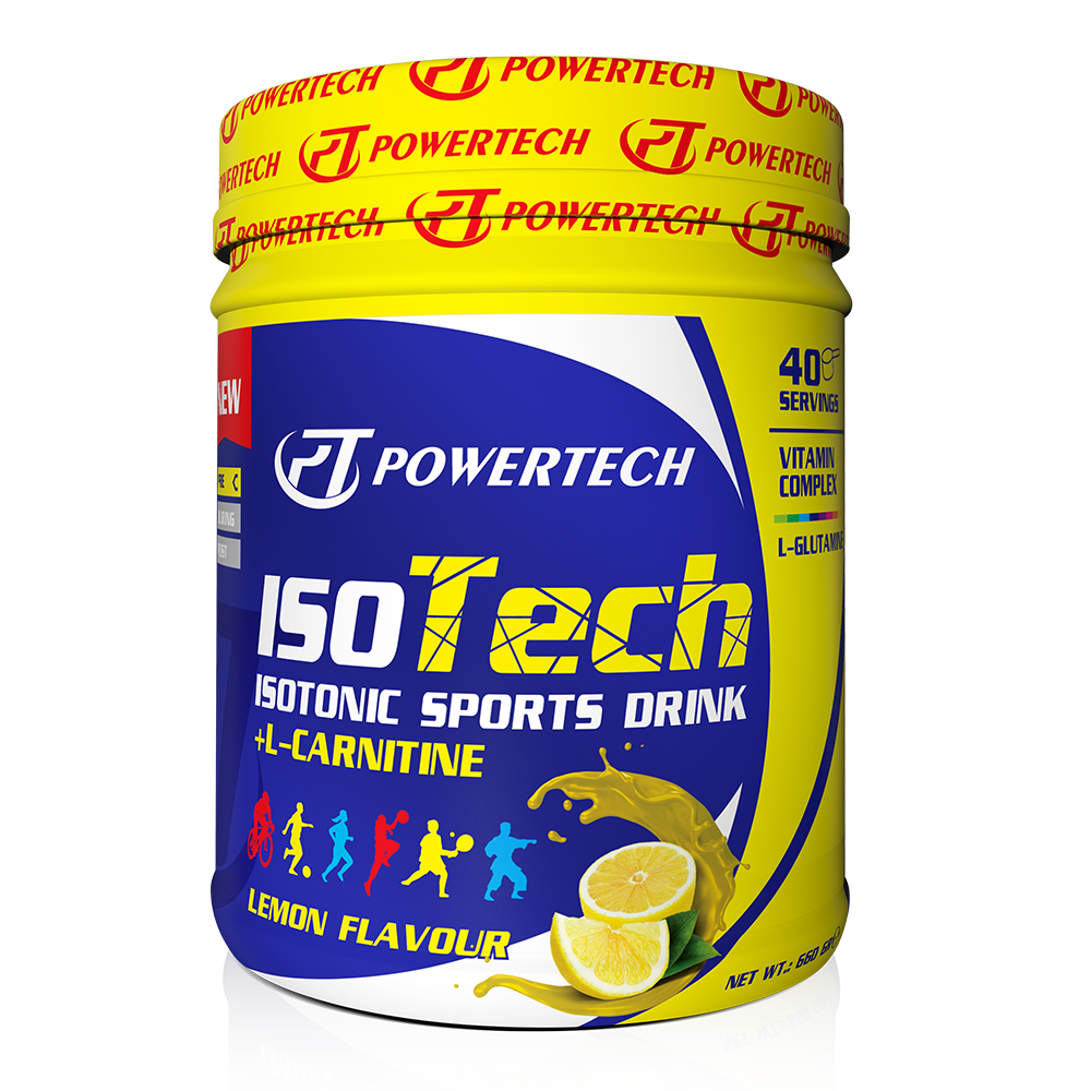 Powertech Isotech Pre Isotonic Sports Drink L Carnitine 660 Gr Limon Aromalı