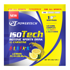 Powertech Isotech Pre Isotonic Sports Drink L Carnitine 20 Saşe Limon