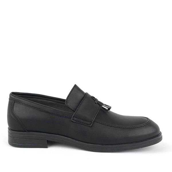 Rakerplus Loafer Siyah Erkek Klasik Çocuk Ayakkabı