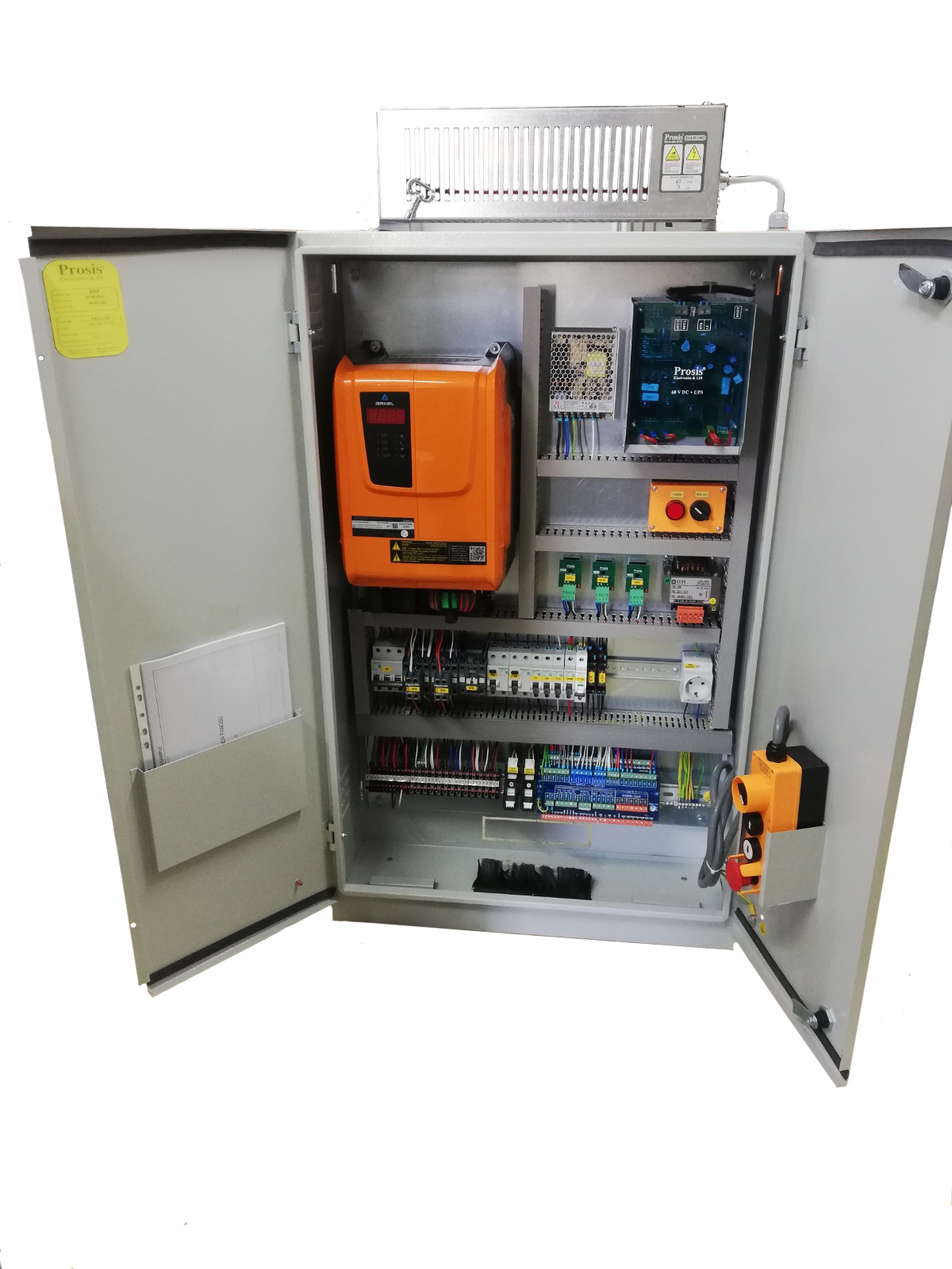 15 kW ARCODE INTEGRATED-GEARED-ASYNCHRONOUS-MR-A3-BATTERY RESCUE CONTROL PANEL