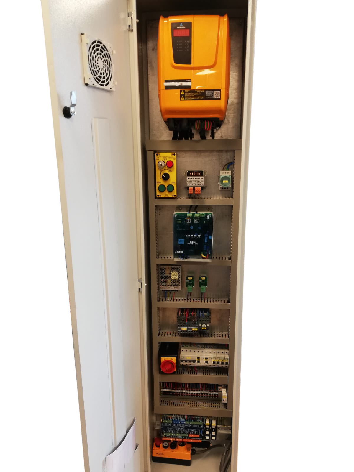 7,5 kW ARCODE INTEGRATED-GEARLESS-SYNCHRONOUS-MRL-A3-BATTERY RESCUE CONTROL PANEL