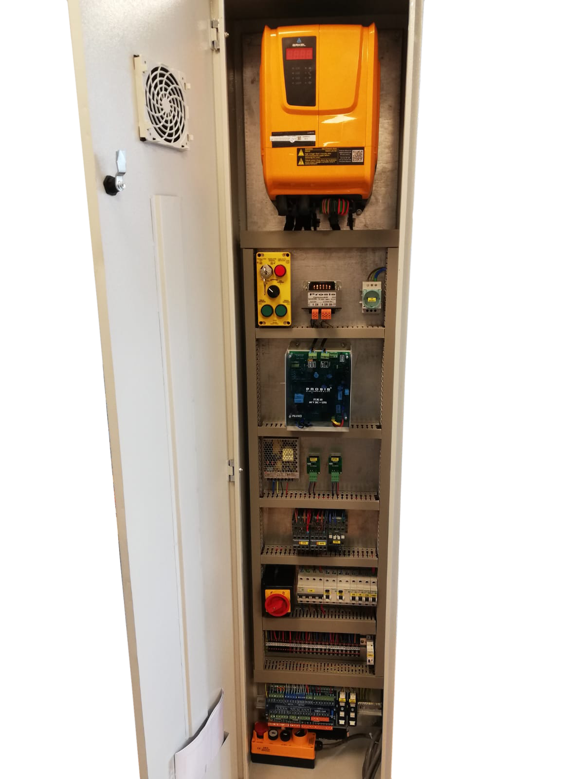 11 kW ARCODE INTEGRATED-GEARLESS-SYNCHRONOUS-MRL-A3-BATTERY RESCUE CONTROL PANEL