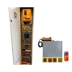 7,5 kW ARCODE INTEGRATED-GEARLESS-SYNCHRONOUS-MRL-EN8120-BATTER RESCUE CONTROL PANEL