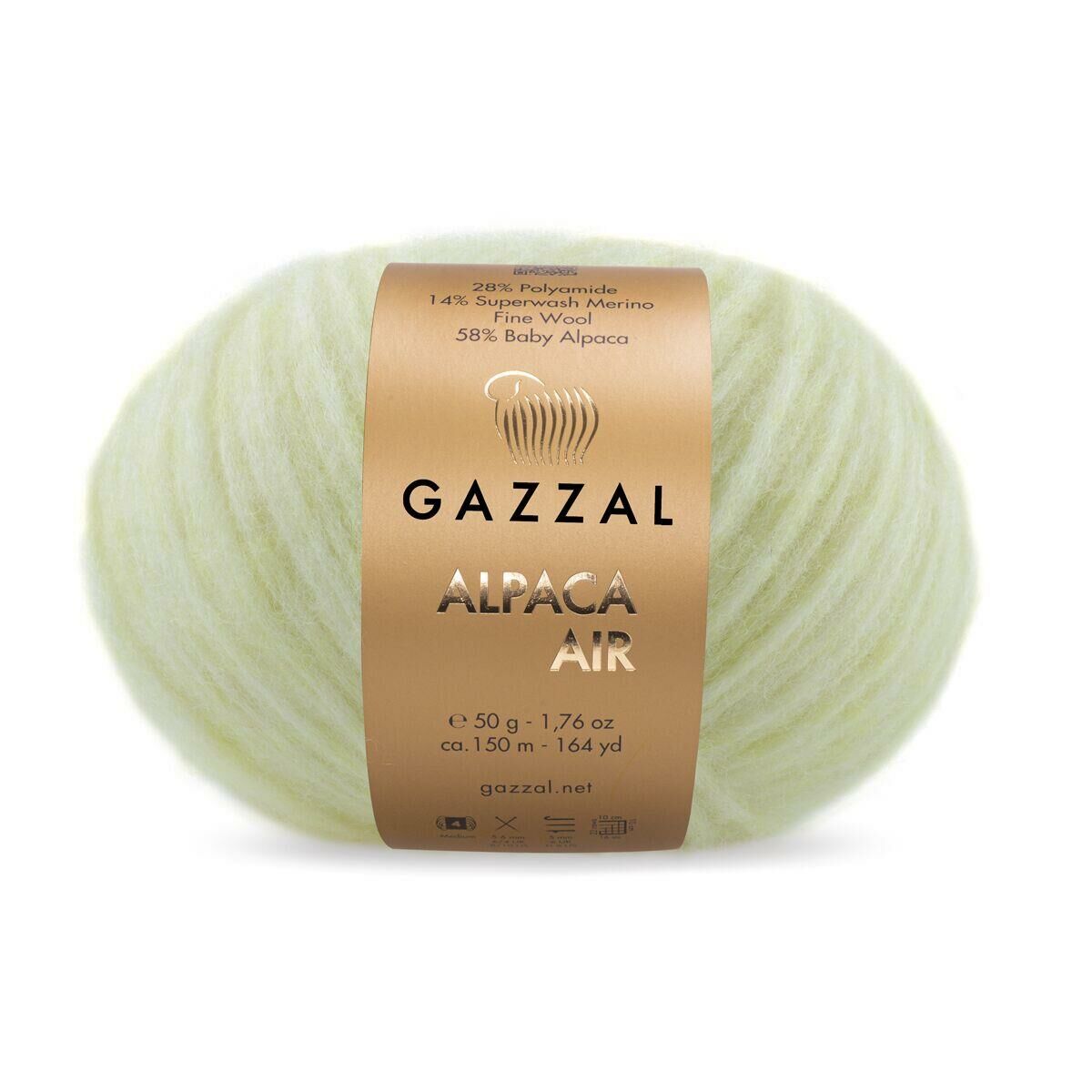 Gazzal Alpaca Air Örgü İpi