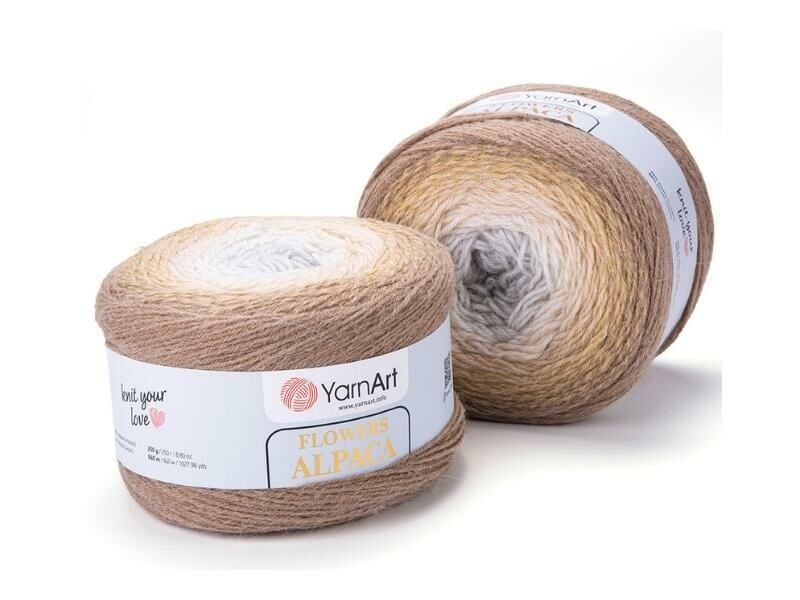 Yarnart Flowers Alpaca Ebruli İp