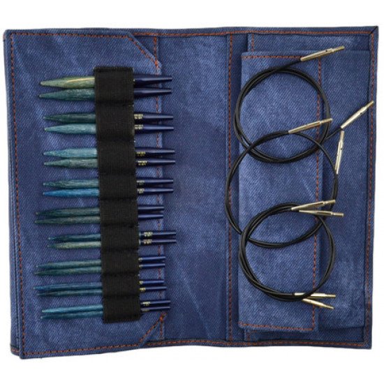 LYKKE INDIGO ŞİŞ SETİ KISA 9 CM DEĞİŞTİRİLEBİLİR MİSİNALI