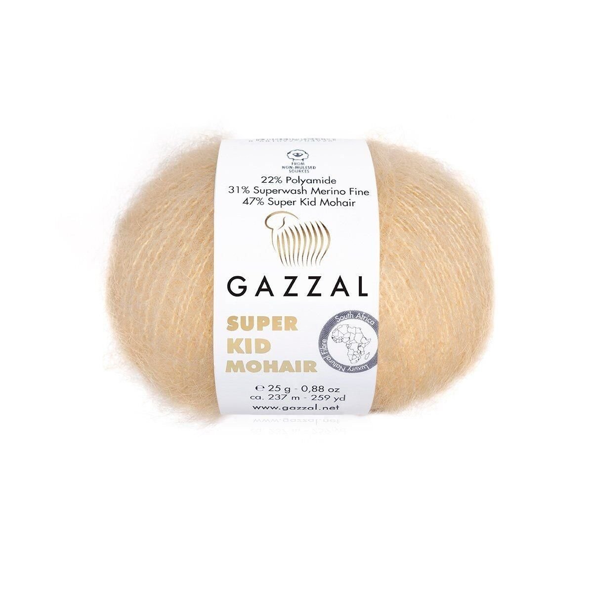 Gazzal Super Kid Mohair El Örgü İpi