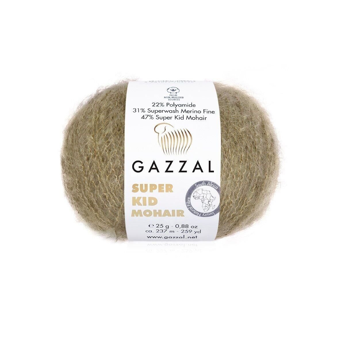 Gazzal Super Kid Mohair El Örgü İpi