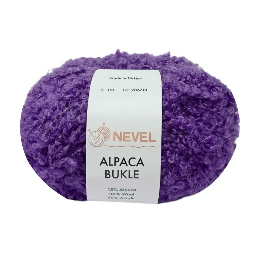 Nevel Alpaca Bukle El Örgü İpi