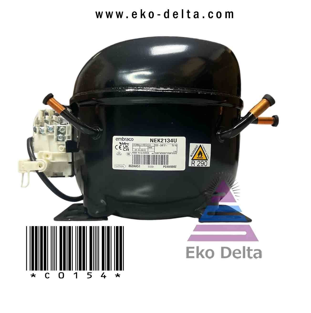 Kömpresör embraco r290 1/2c lbp nek 2134 u