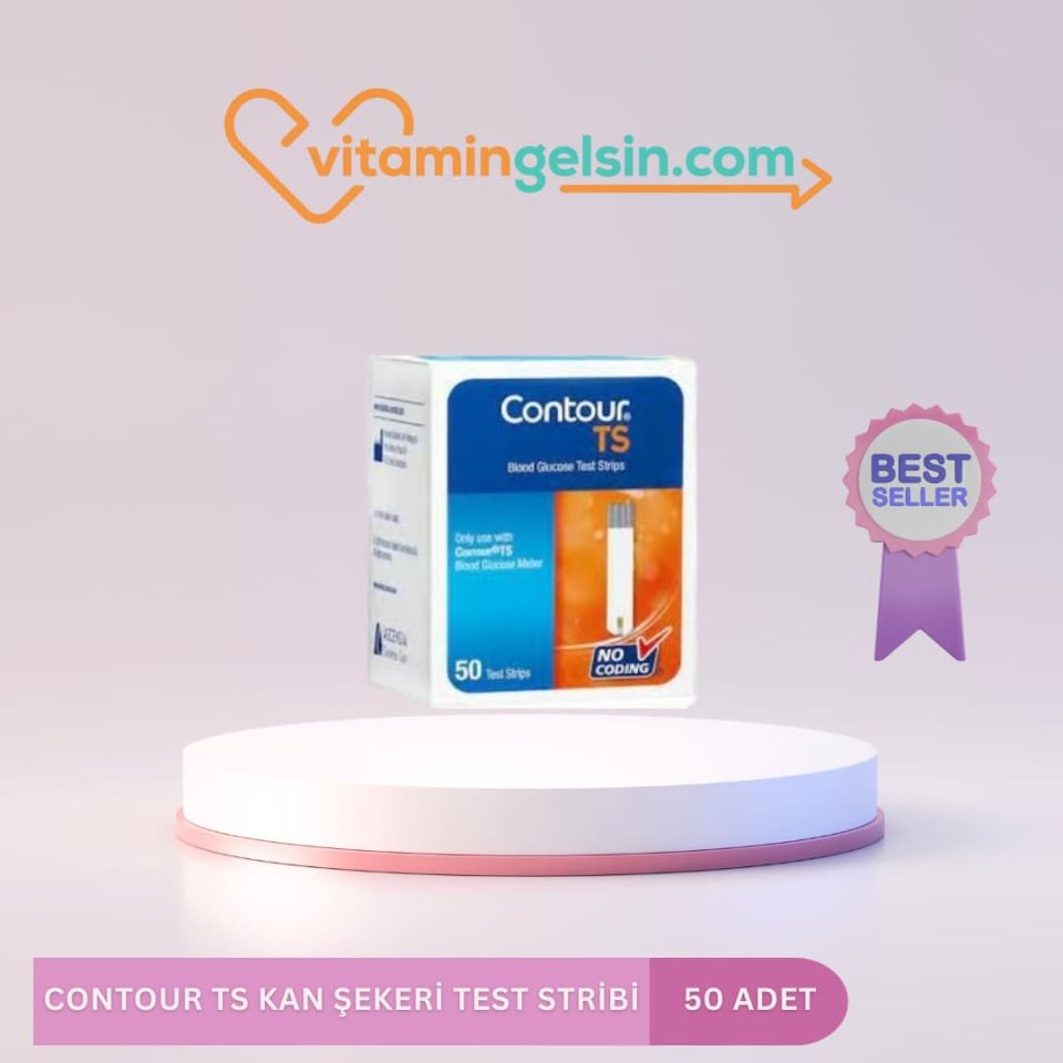 Contour TS Kan Şekeri Test Stribi 50'li