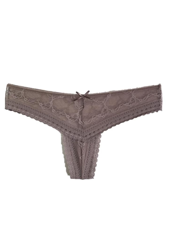 Betimoda Dantelli Brazilian Külot VİZON - STANDART