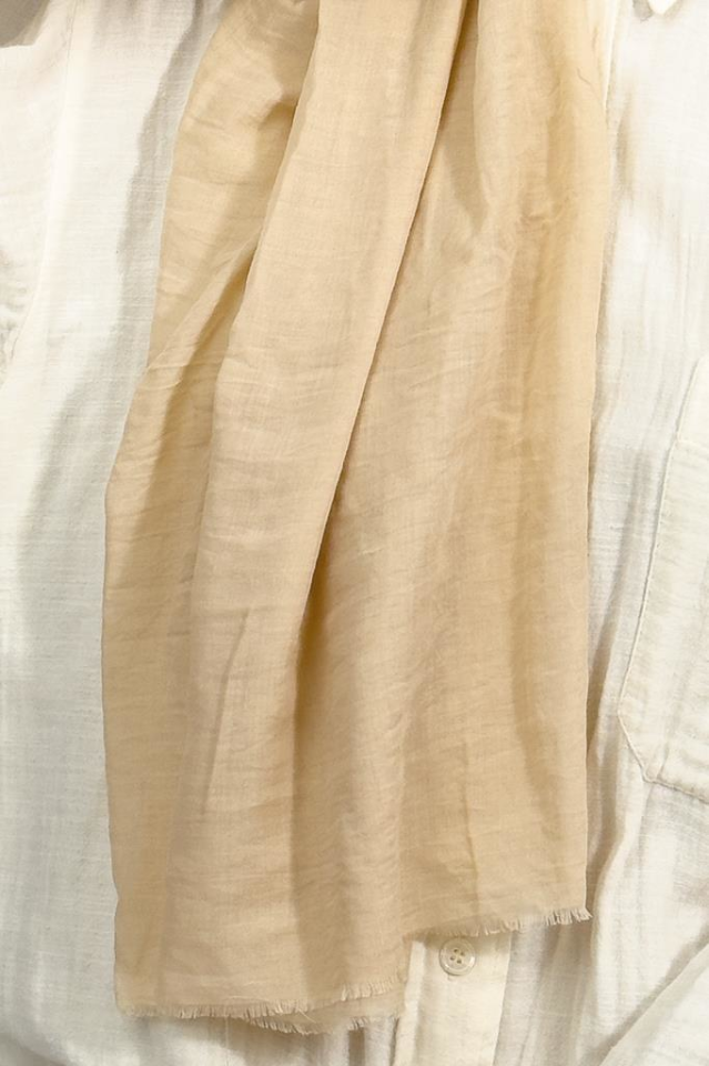 Aya İnce Pamuk Düz Renk Şal Su Yeşili