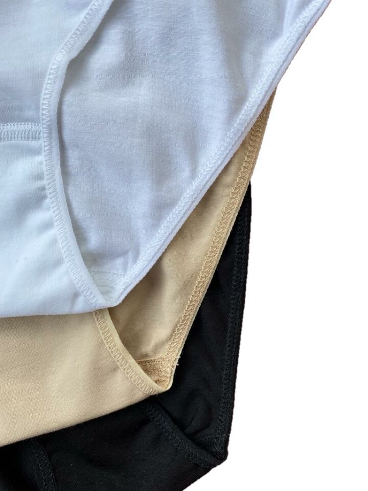 Kadın İz Yapmaz Bikini Külot 3 Adet Karışık - M