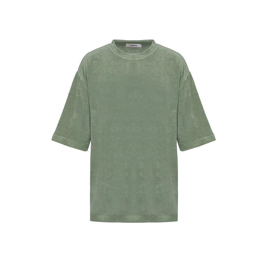 Castor Green Havlu T Shirt