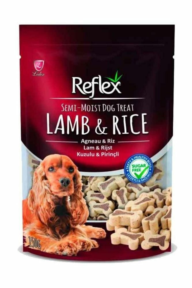 Reflex Kuzu Etli Ve Pirinçli Küçük Irk Köpek Ödülü 150 Gr
