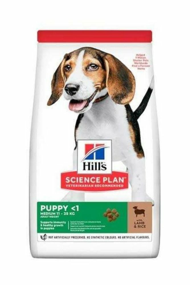 Hill's Science Plan Medium Puppy Kuzu Etli Pirinçli 14 kg Yavru Köpek Maması
