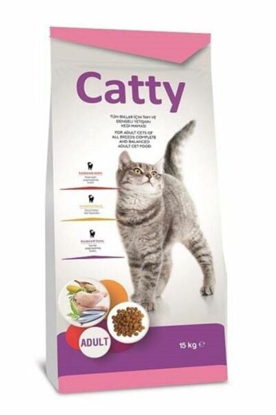 Catty Tavuklu 15 kg Yetişkin Kuru Kedi Maması