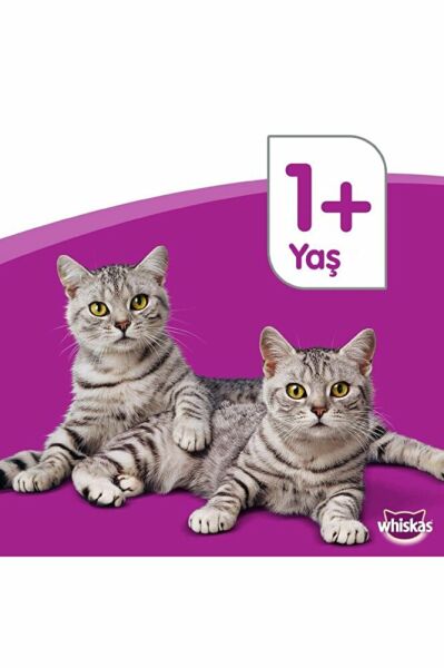 Whiskas Ton Balıklı ve Sebzeli 300 gr 7'li Yetişkin Kuru Kedi Maması