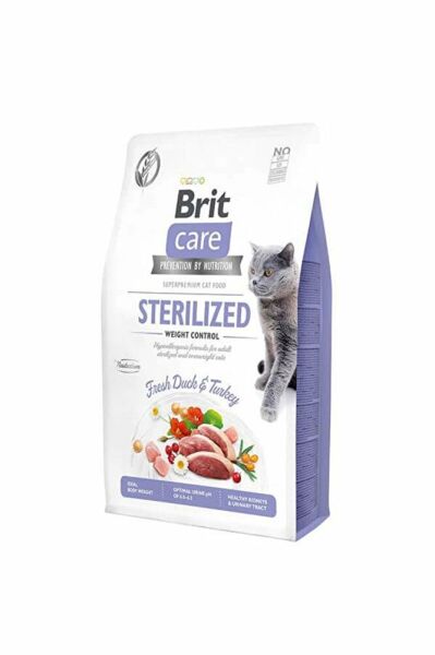 Brit Care Sterilised Weight Control Ördekli 7 kg Kısırlaştırılmış Yetişkin Kedi Maması
