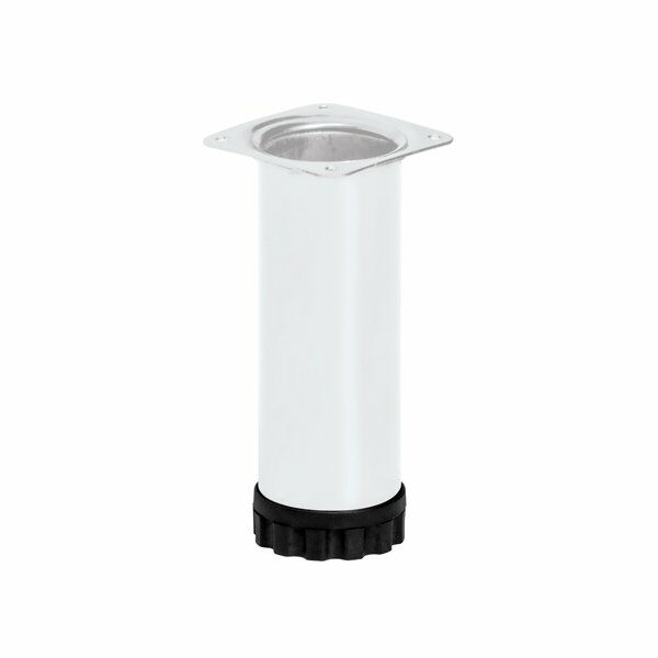 Hafele Mobilya Ayağı Dia 32 Ral9006 150mm Mat Beyaz Renk