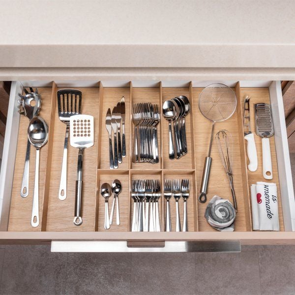 Hafele Legro Çatal Kaşıklık Ahşap Açık Meşe 90 cm