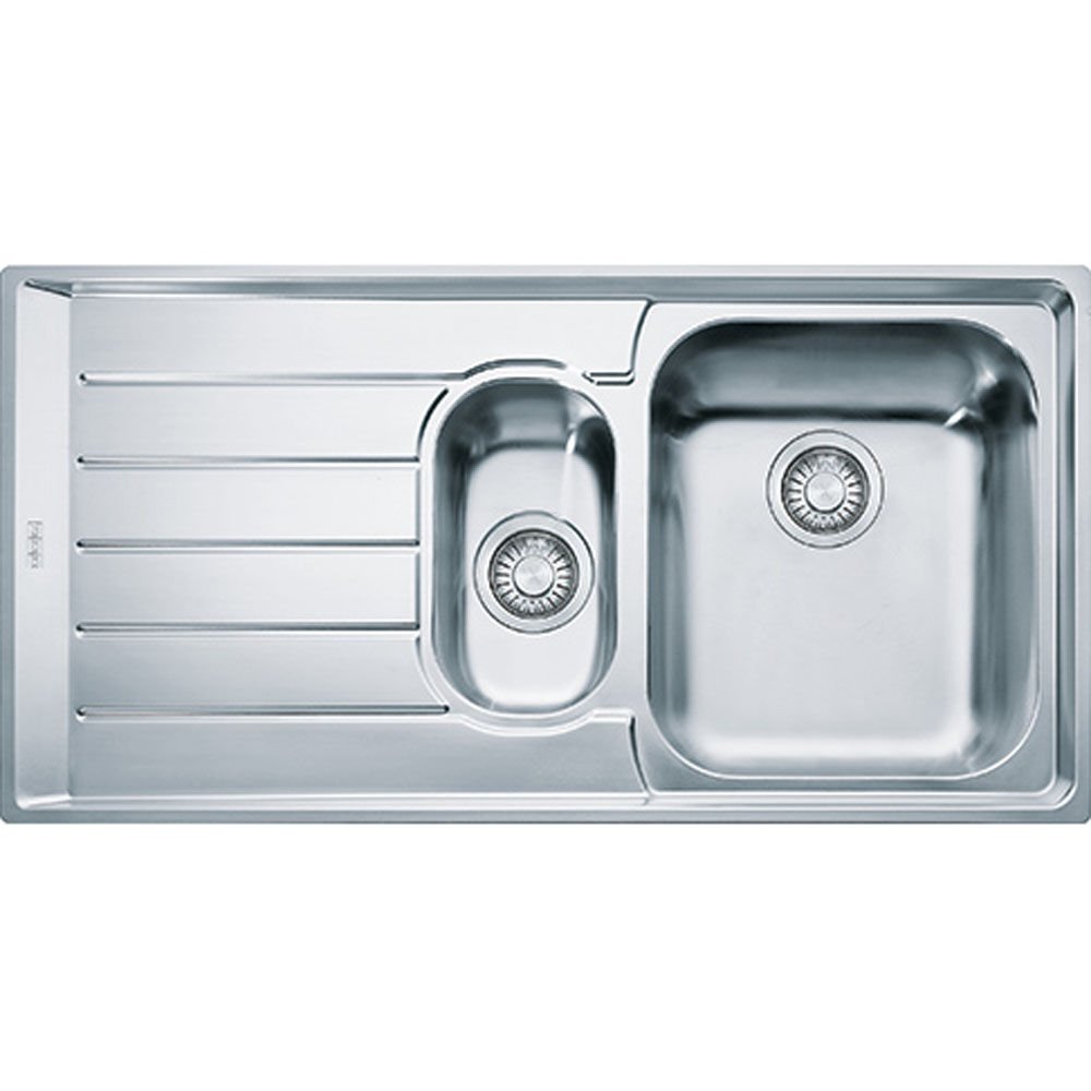 Franke Neptun Net 651 Mikrodekorlu 1.5 Gözlü Sol Damlalıklı Çelik Evye