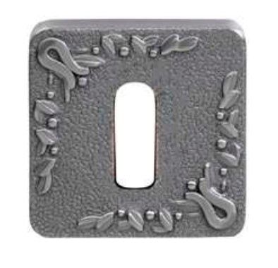 Hafele Oda Kapı Kolu Rozeti, Antik Gümüş Renk