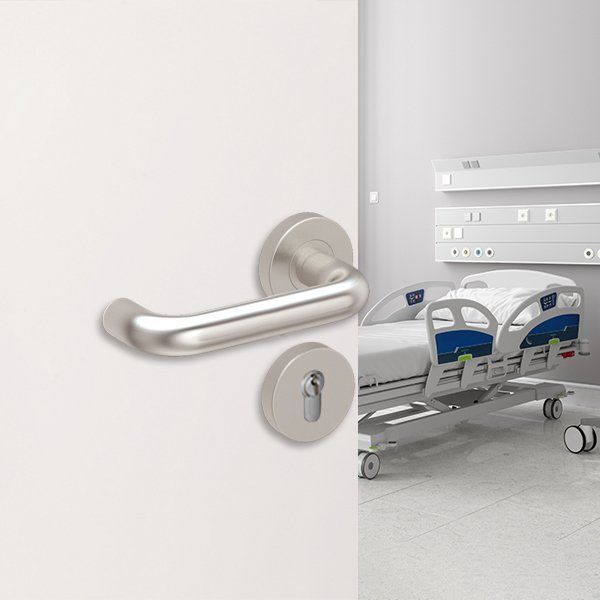 Hafele Kapı Kolu Seti Roland ll-M Oda Paslanmaz Çelik Mat