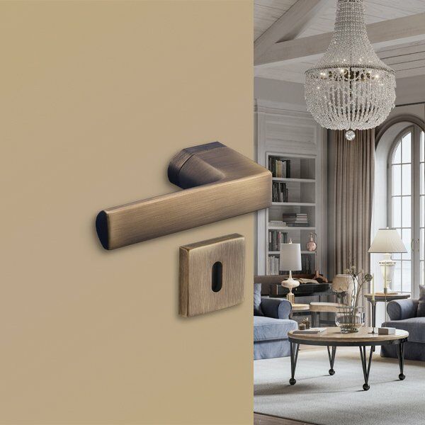 Hafele Kapı Kolu Seti Patty Oda Antrasit