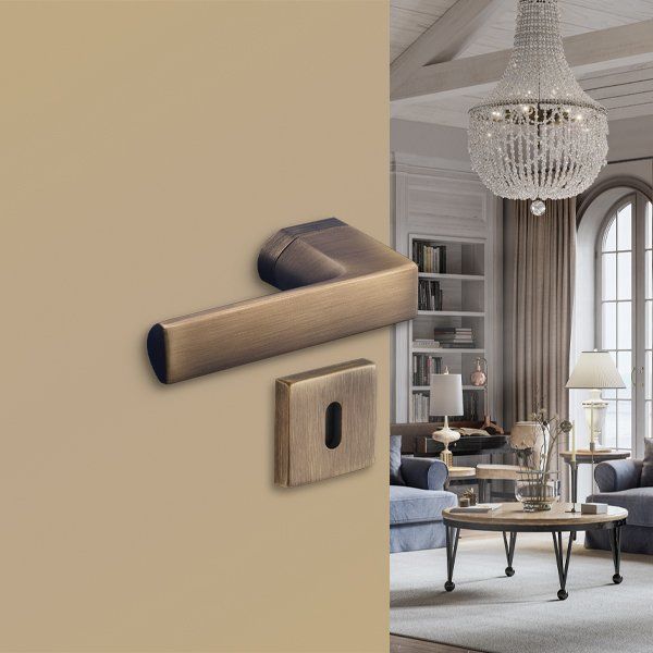 Hafele Kapı Kolu Seti Patty Barelli Mat Nikel