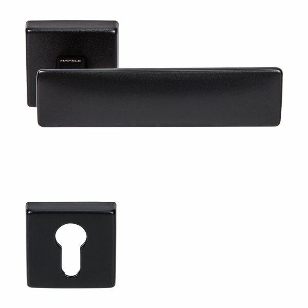 Hafele Kapı Kolu Seti Spring Barelli Mat Siyah