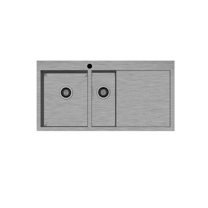 Hafele Novara Plus02 Eviye Seti 1000x510mm Fırçl. Sağ