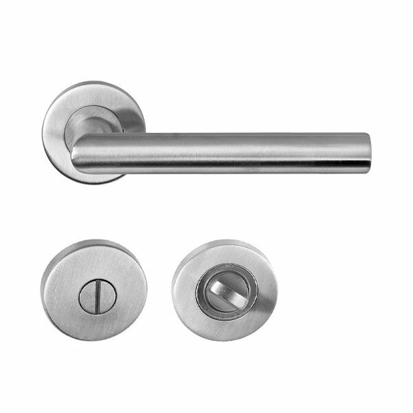 Hafele Kapı Kolu Seti WERNER II-M Kol Seti WC Paslanmaz Çelik Mat (15 Adet)