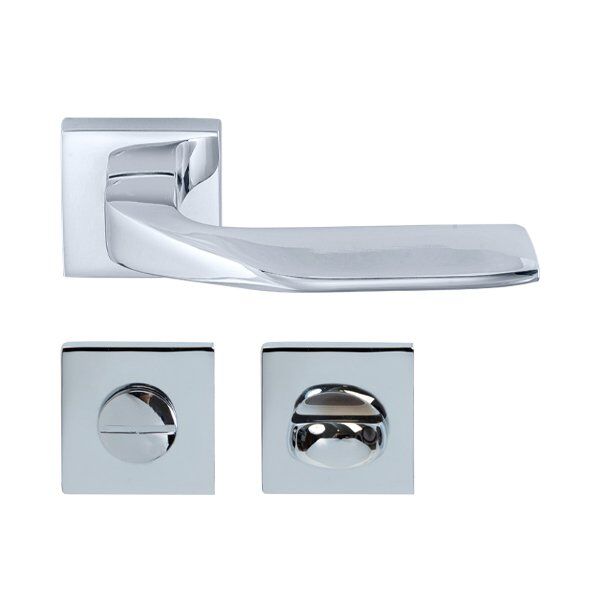 Hafele Kapı Kolu Seti Leo WC Parlak Krom