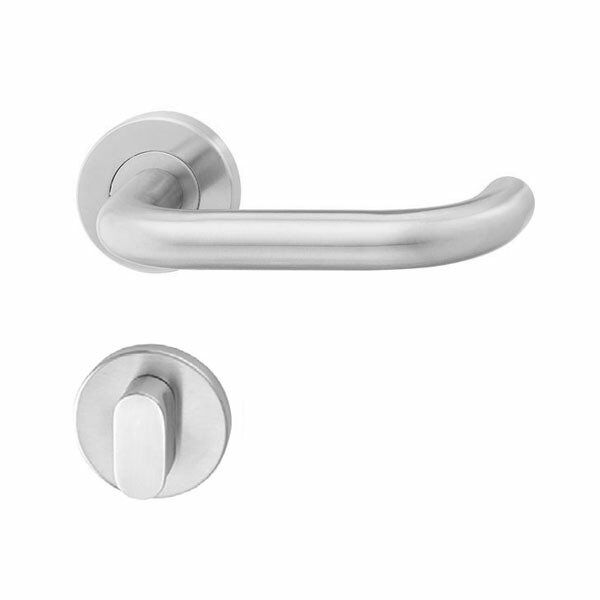 Hafele Kapı Kolu Seti Roland ll-M WC Paslanmaz Çelik Mat