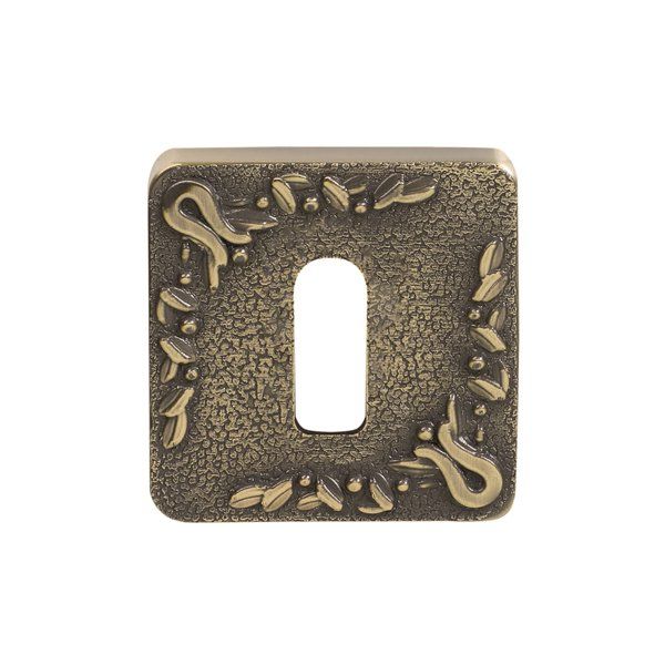 Hafele Oda Kare Kapı Kolu Rozet, Antik Bronz Renk