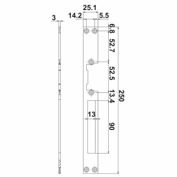 Hafele LX Plaka Multi ve Expert Elektrikli Kilit Karşılığı
