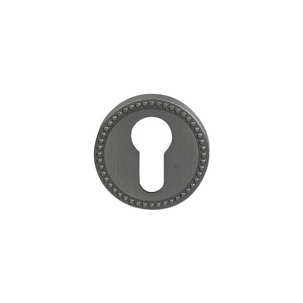 Hafele Barelli Yuvarlak Kapı Kolu Rozet, Antik Gümüş Renk