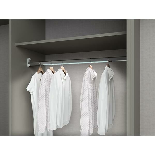 Hafele SELECT II Işıklı as.bor.pilli,krom,862mm