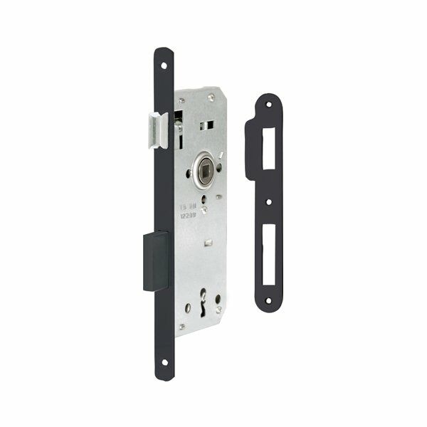 Hafele H40.01 Gömme Kilit CB 40/18mm Mat Siyah