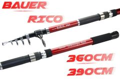 Bauer Riko 3.60 Mt 100-200 Gr Atarlı Teleskopik Olta Kamışı