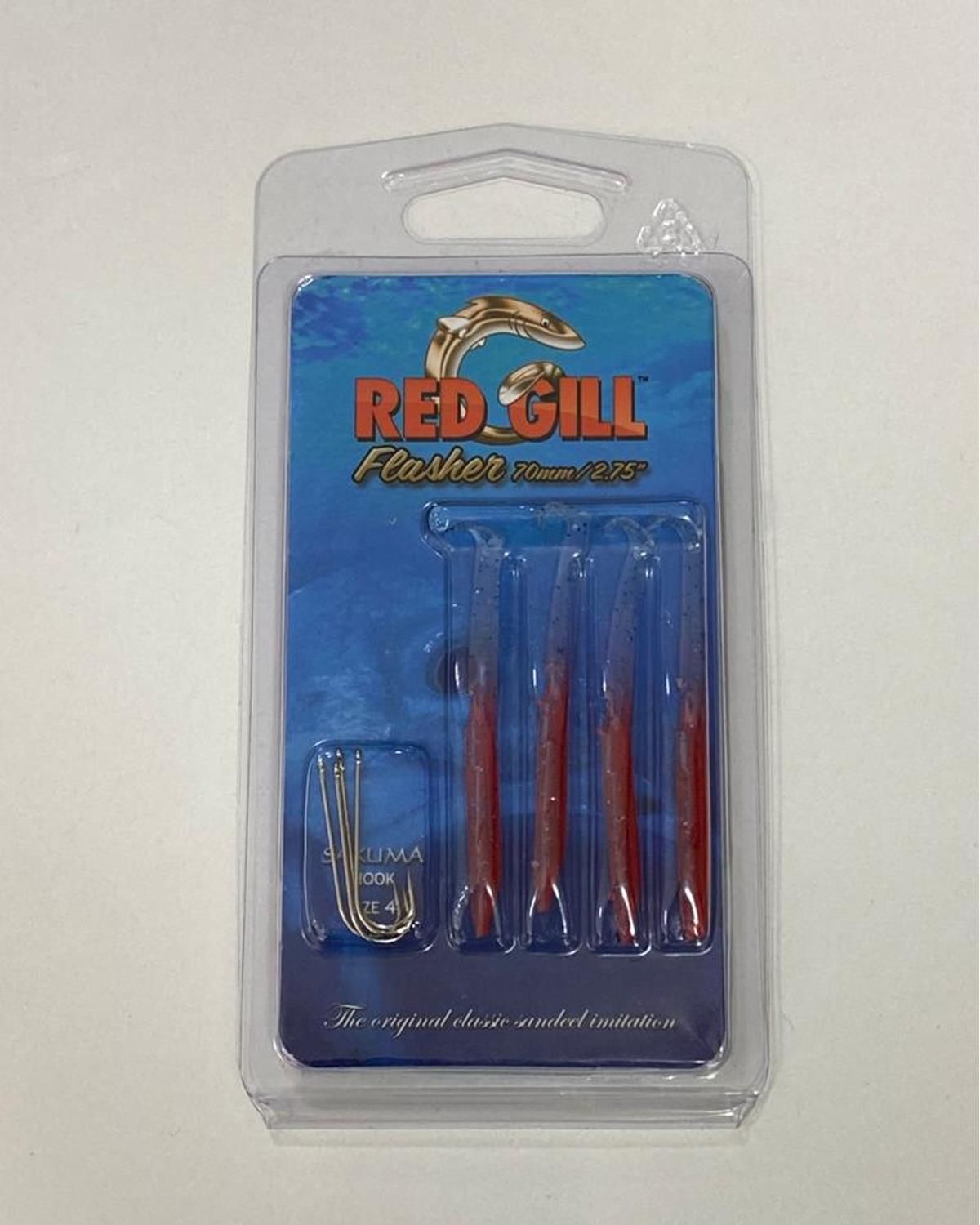 Red Gill Original 70 mm Silikon Balık Fire Fleck