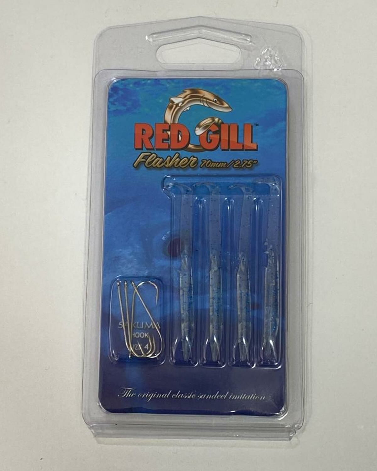 Red Gill Original 70 mm Silikon Balık Clear Fleck