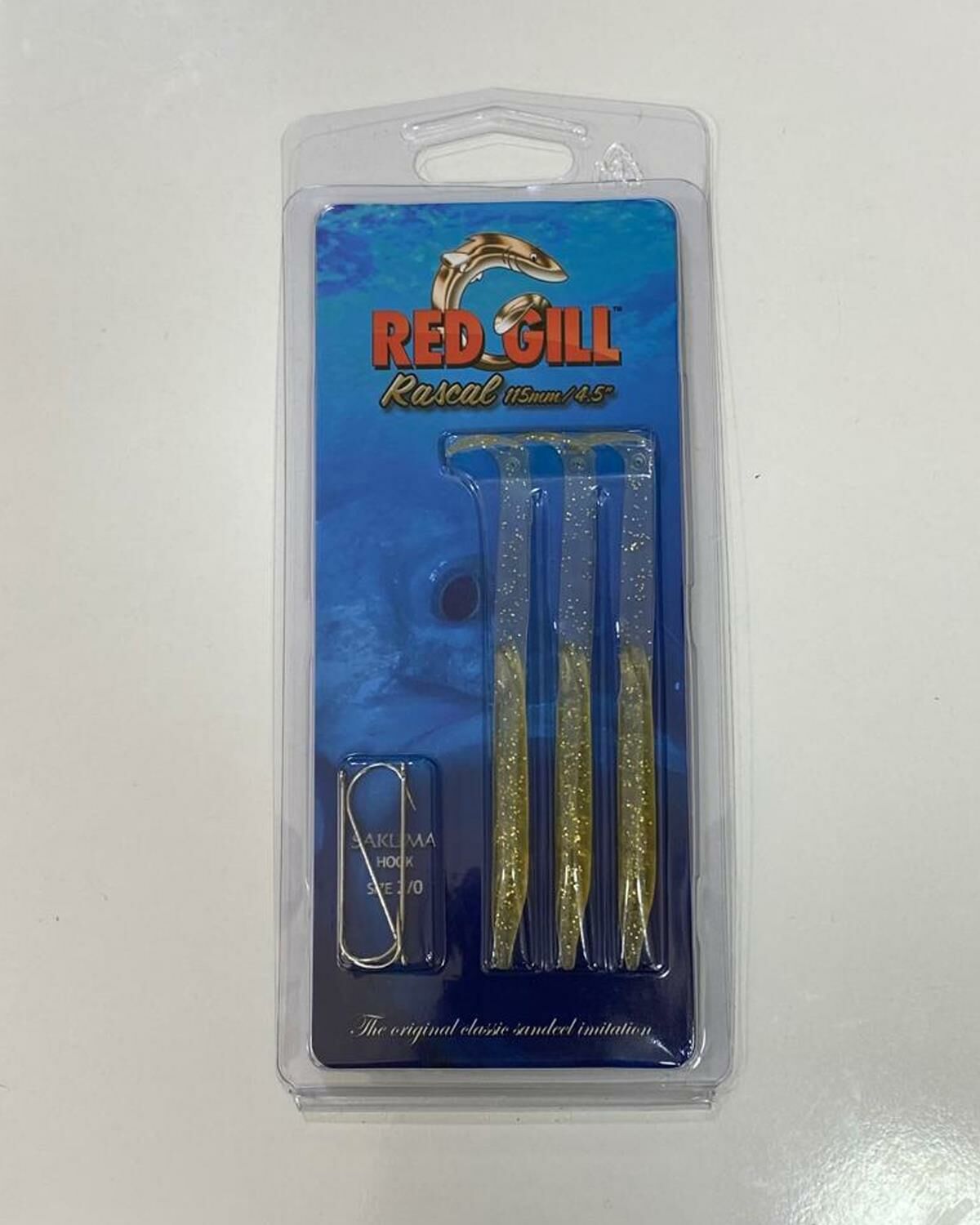 Red Gill Rascal 115 Mm Silikon Balık Gold Fleck