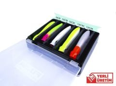 Fujin Tackle Box 145DS Çift Taraflı Maket Balık Kutusu