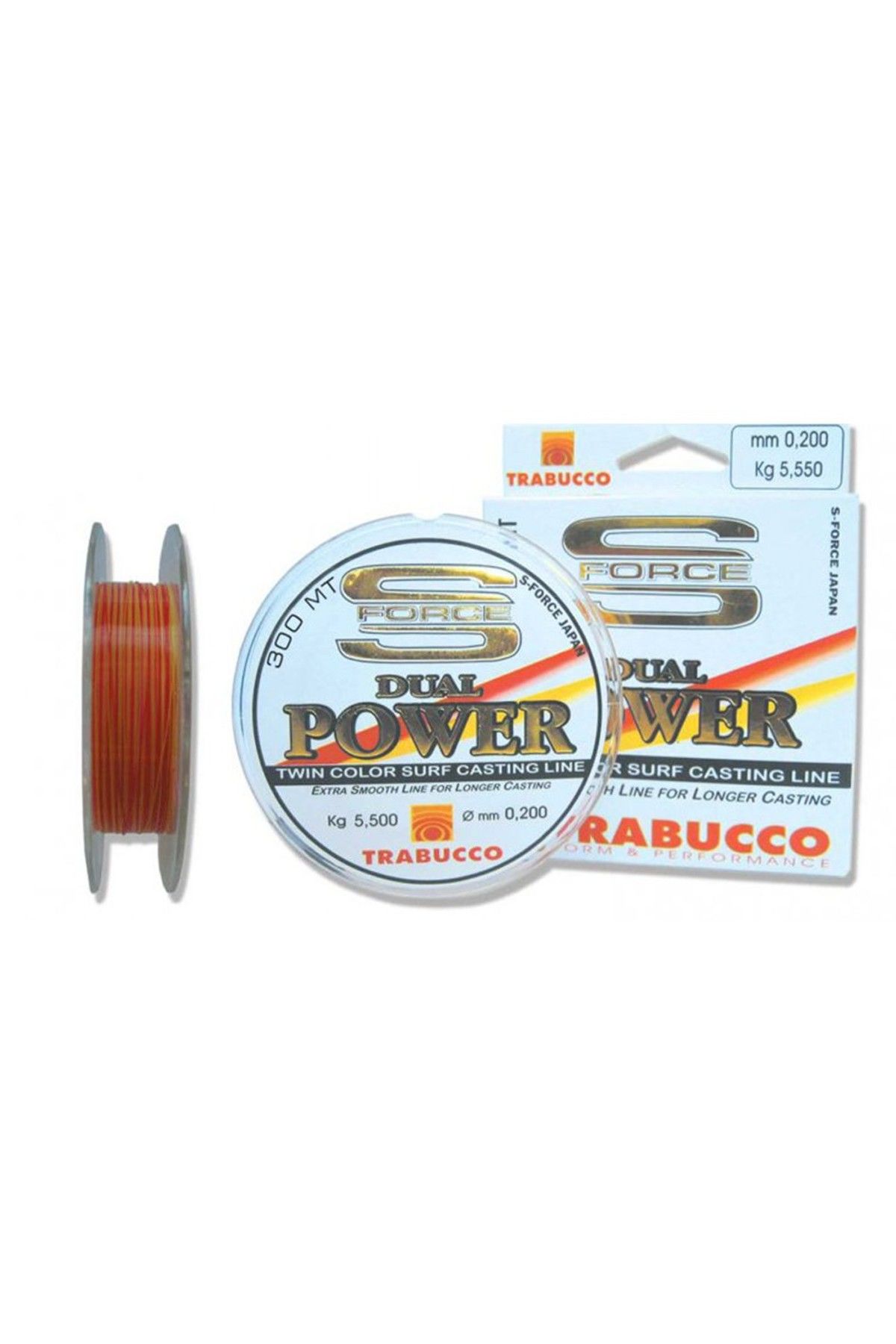 Trabucco S Force Dual Power İp Misina 300 Mt 0.25 Mm 8,44 Kg